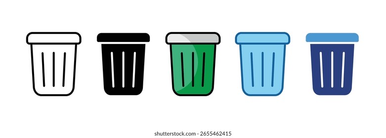 Trash Icon Element For Design