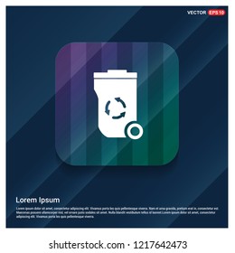 Trash icon - Free vector icon