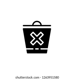 Trash Icon , Garbage Logo , App User Interface Essential