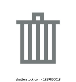 Trash Icon for Graphic Design Projects