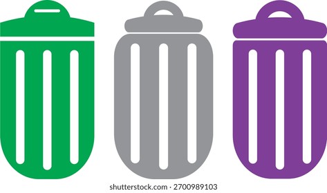 Reciclar, Borrar, eliminar, icono, símbolo, conjunto, colección, cerrado, abierto, tapa, manija, diseño, gráfico, limpio, eliminación, basura, basura, basura, sanitarios, higiénico, de la basura, de la basura, de la basura, de la basura, de la basura, de la basura, de la basura, de la basura, de la basura, de la higiene