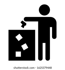trash icon or logo isolated sign symbol vector illustration - high quality black style vector icons
