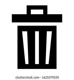 trash icon or logo isolated sign symbol vector illustration - high quality black style vector icons
