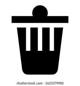 trash icon or logo isolated sign symbol vector illustration - high quality black style vector icons
