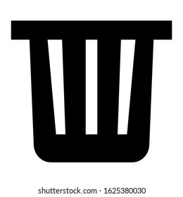 trash icon or logo isolated sign symbol vector illustration - high quality black style vector icons

