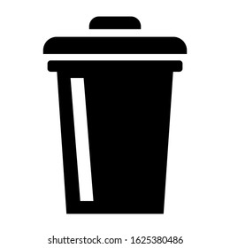 trash icon or logo isolated sign symbol vector illustration - high quality black style vector icons
