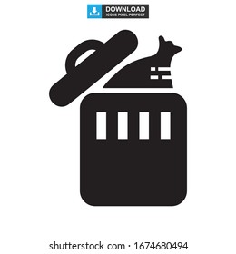 trash icon or logo isolated sign symbol vector illustration - high quality black style vector icons

