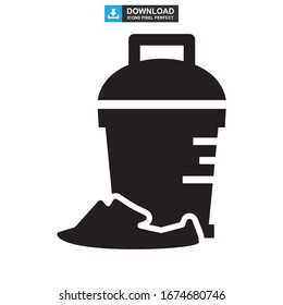 trash icon or logo isolated sign symbol vector illustration - high quality black style vector icons
