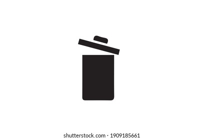 trash icon or logo isolated sign symbol vector illustration - high quality black style vector icons.