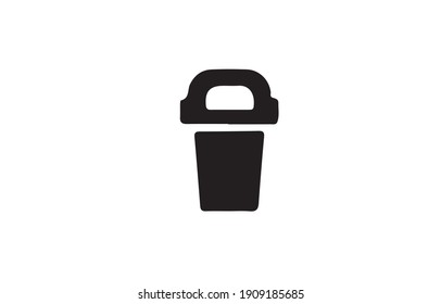 trash icon or logo isolated sign symbol vector illustration - high quality black style vector icons.