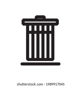 Icono de barra o logotipo aislado símbolo de signo ilustración vector ilustración,ilustración vectorial con contorno negro de alta calidad.