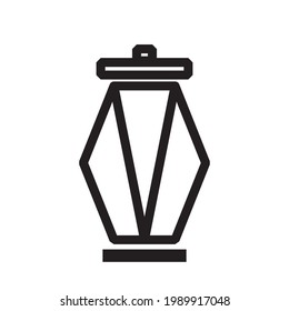 Abfallsymbol oder Logo einzeln auf Zeichen, Vektorgrafik, Vektorgrafik mit hochwertiger schwarzer Umrisslinie.