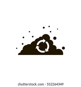trash icon. sign design