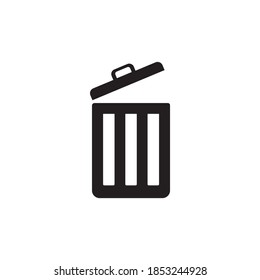 trash icon symbol sign vector