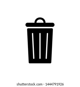 Trash icon symbol simple design