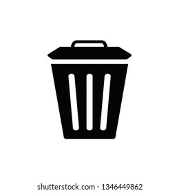 trash icon vector