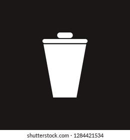 trash icon. trash vector design. sign design