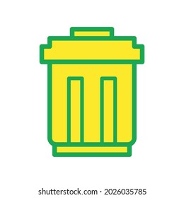 Trash icon vector design template illustration