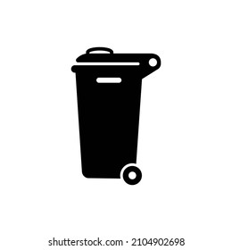 trash icon vector design templates white on background