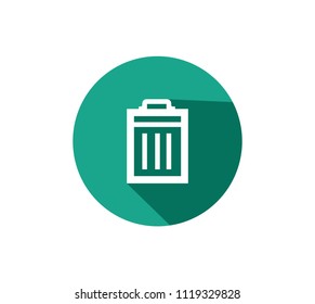  Trash icon Vector Illustration

