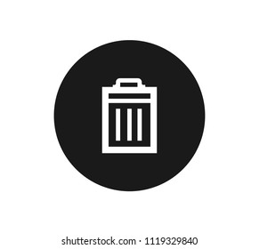  Trash icon Vector Illustration
