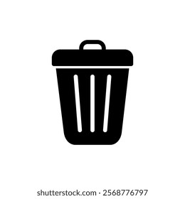 Trash icon vector illustration. trash can icon. delete sign and symbol.