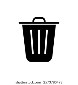 Trash icon vector illustration. trash can icon. delete sign and symbol.