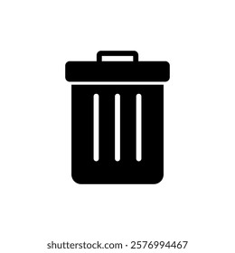 Trash icon vector illustration. trash can icon. delete sign and symbol.