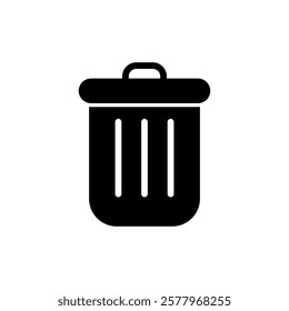 Trash icon vector illustration. trash can icon. delete sign and symbol.