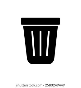 Trash icon vector illustration. trash can icon. delete sign and symbol.