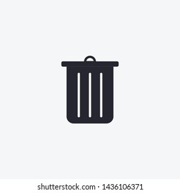 Trash Icon Vector Illustration Eps