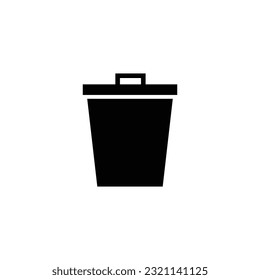 Trash Icon Vector Illustraton, Recycle Icon. Delete icon vector design, perfect for website