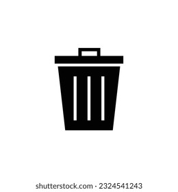 Trash Icon Vector Illustraton, Recycle Icon. Delete icon vector design, perfect for website