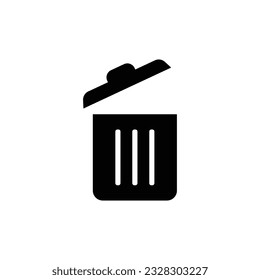 Trash Icon Vector Illustraton, Recycle Icon. Delete icon vector design, perfect for website