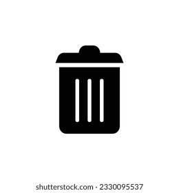 Trash Icon Vector Illustraton, Recycle Icon. Delete icon vector design, perfect for website