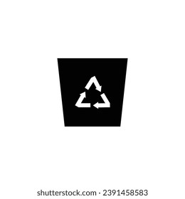 Trash Icon Vector Illustraton, Recycle Icon. Delete icon vector design, perfect for website