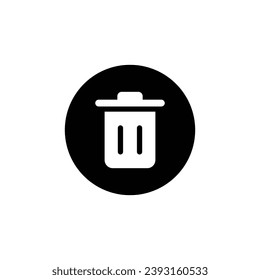 Trash Icon Vector Illustraton, Recycle Icon. Delete icon vector design, perfect for website