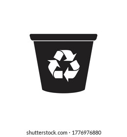 Abfall-Symbol, Vektorsymbol