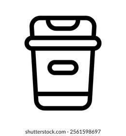 Trash Icon Vector Symbol Design Illustration