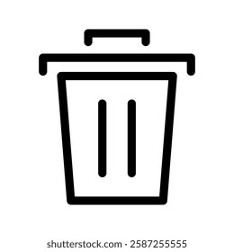 Trash Icon Vector Symbol Design Illustration