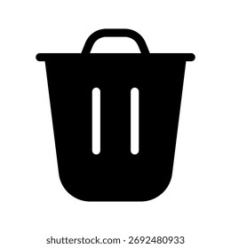 Trash Icon Vector Symbol Design Illustration