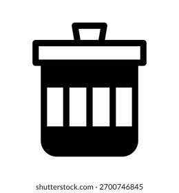Trash Icon Vector Symbol Design Illustration
