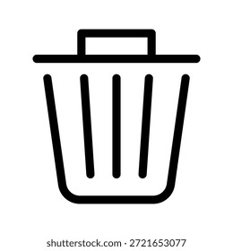 Trash Icon Vector Symbol Design Illustration