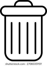 Icono de papelera para su proyecto
