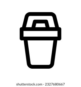 trash icon for your website design, logo, app, UI.