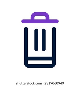 trash icon for your website, mobile, presentation, and logo design.
