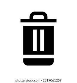 trash icon for your website, mobile, presentation, and logo design.
