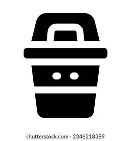 icono de basura para tu sitio web, móvil, presentación y diseño de logotipo.