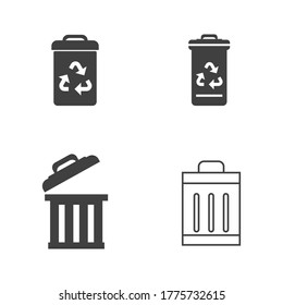 Plantilla de diseño de ilustraciones vectoriales de iconos de tracción