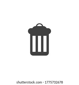 Trash icons vector illustration design template